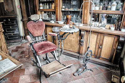 Historic dentist chair